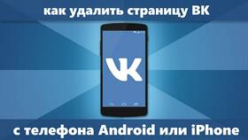 Как удалить аккаунт ВКонтакте в Пальметта
