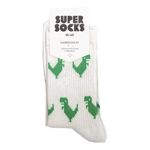 Носки Super Socks Dinosaurs белые 36-40 в Пальметта