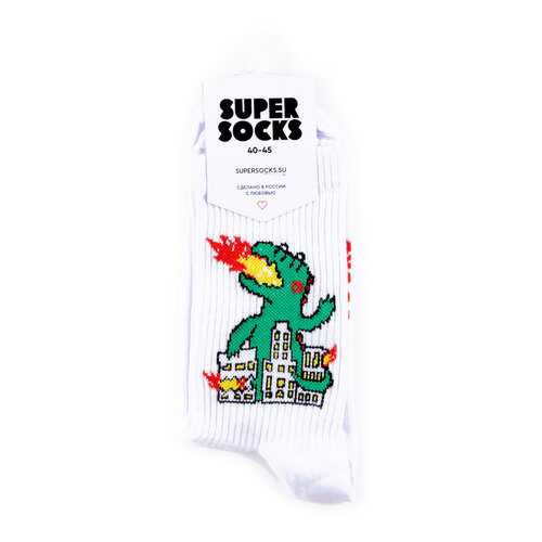 Носки Super Socks Годзила в городе разноцветные 35-40 в Пальметта