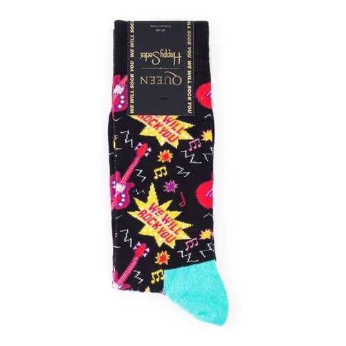 Носки унисекс Happy Socks We Will Rock You разноцветные 40-46 в Пальметта