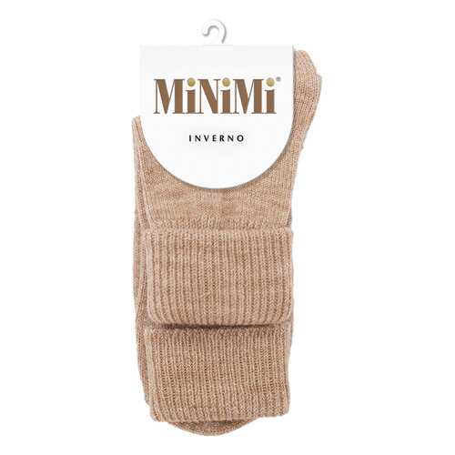 Носки женские MiNiMi MINI INVERNO 3301 бежевые one size в Пальметта