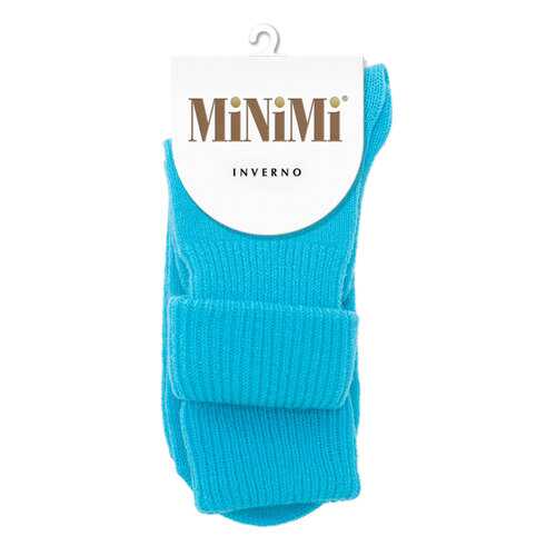 Носки женские MiNiMi MINI INVERNO 3301 голубые one size в Пальметта