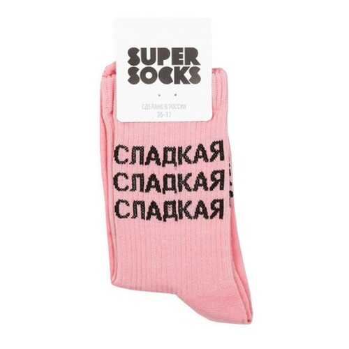 Носки женские Super Socks Sladkaya розовые 36-40 в Пальметта