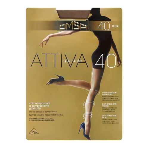 Колготки Omsa ATTIVA 40 / Natural (Телесный) / 2 (S) в Пальметта