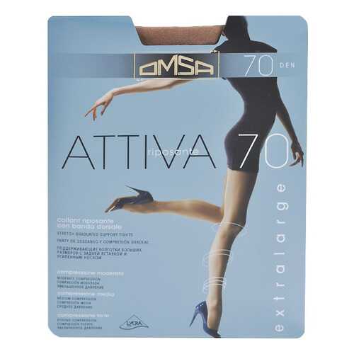 Колготки Omsa ATTIVA 70 XXL / Camoscio (Темный загар) / 6 (XXL) в Пальметта