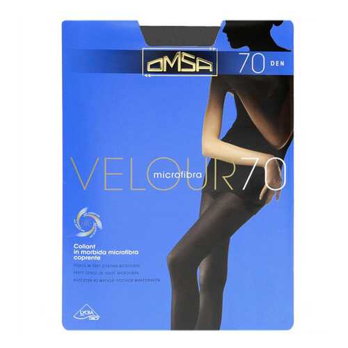 Колготки Omsa VELOUR 70 / Anthracite (Темно-серый) / 4 (L) в Пальметта