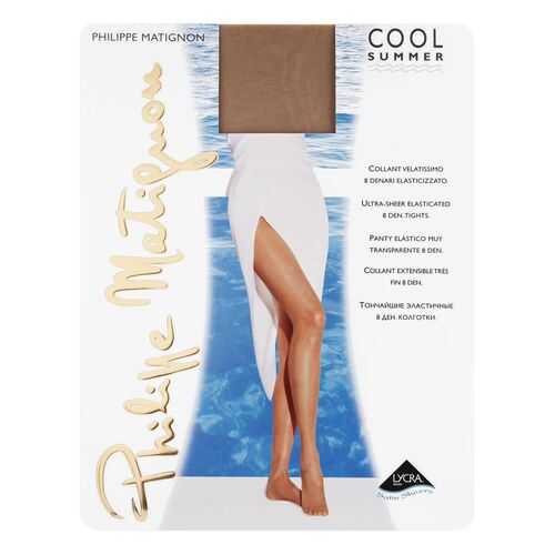 Колготки Philippe Matignon COOL SUMMER 8 / The (Чай) / 4 (L) в Пальметта