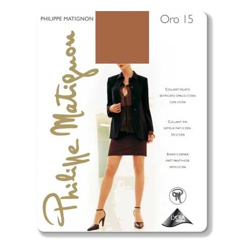 Колготки Philippe Matignon ORO 15 / Cognac (Коньяк) / 4 (L) в Пальметта