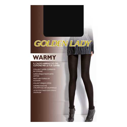 Колготки женские Golden Lady WARMY черные 5 (XL) в Пальметта