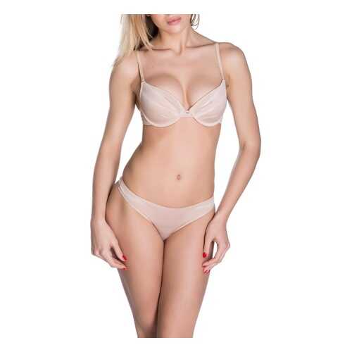 Трусы женские Rose&Petal Lingerie RP8438 бежевые M в Пальметта